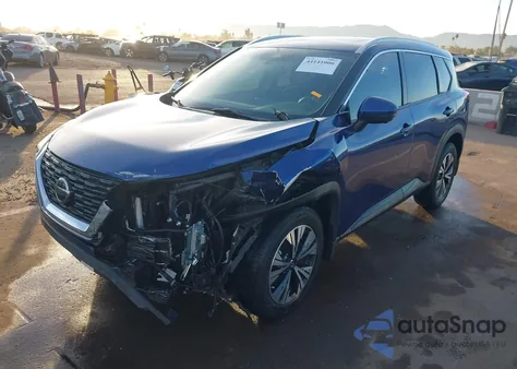 2021 Nissan Rogue Sv Fwd from USA, damaged, VIN 5N1AT3BA3MC817403